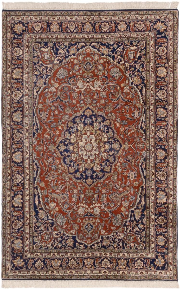 Orientteppich Indo Keshan 185x281 Handgeknüpfter Orientteppich, Nain Trading, rechteckig, Höhe: 12 mm