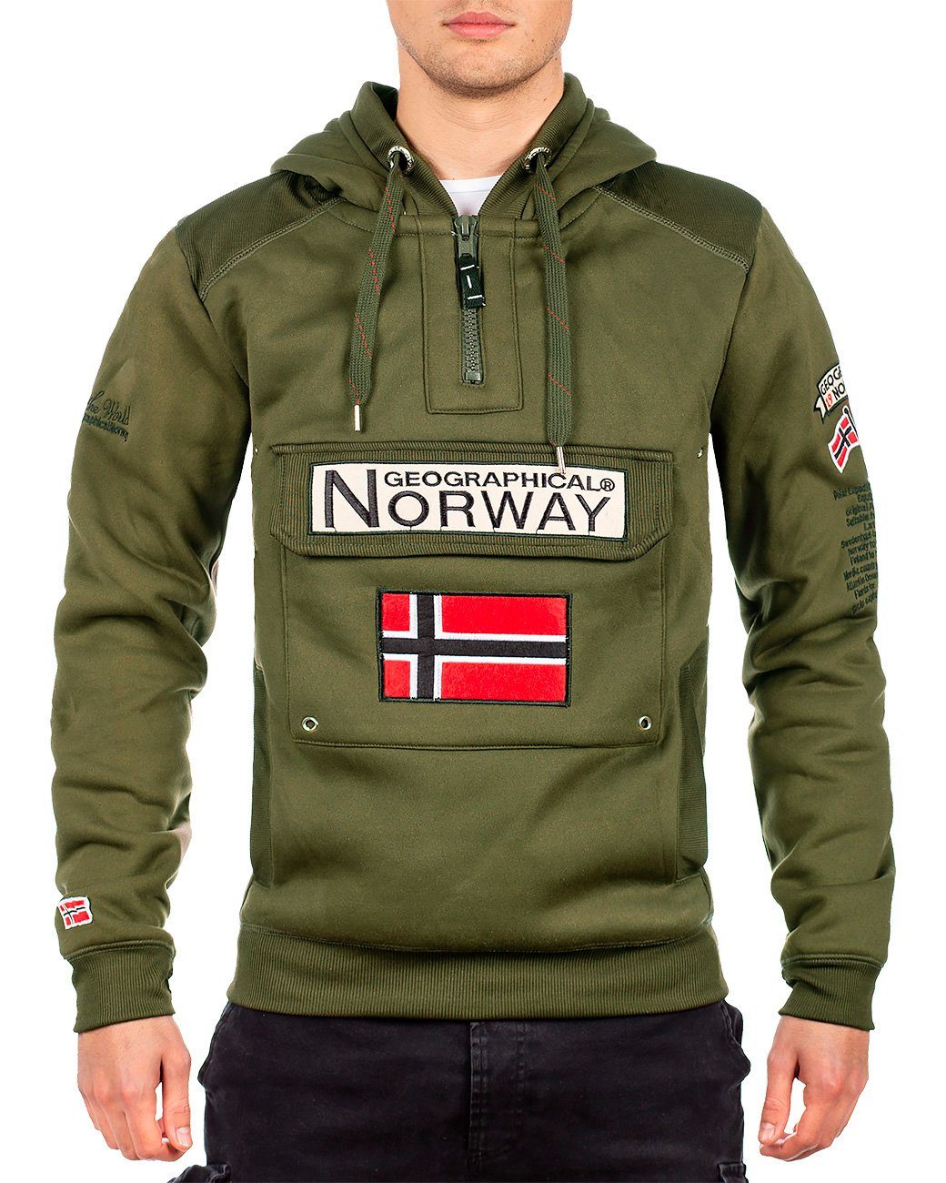 Geographical Norway Kapuzenpullover Herren Hoodie bagymclass günstig online kaufen