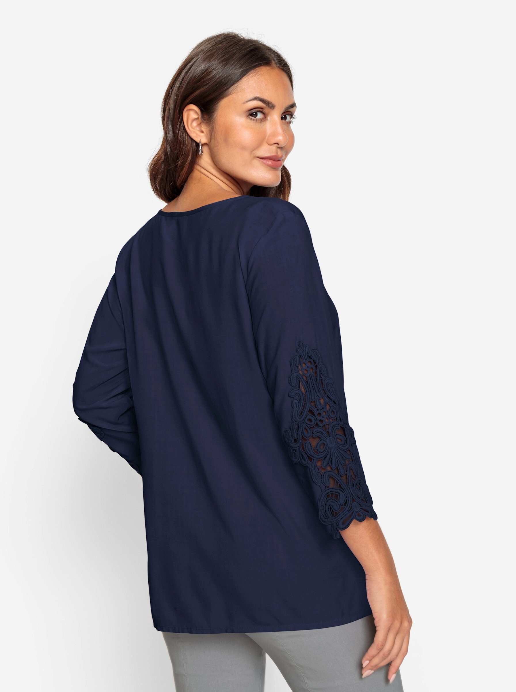 Witt Klassische Bluse Bluse 3/4-Arm