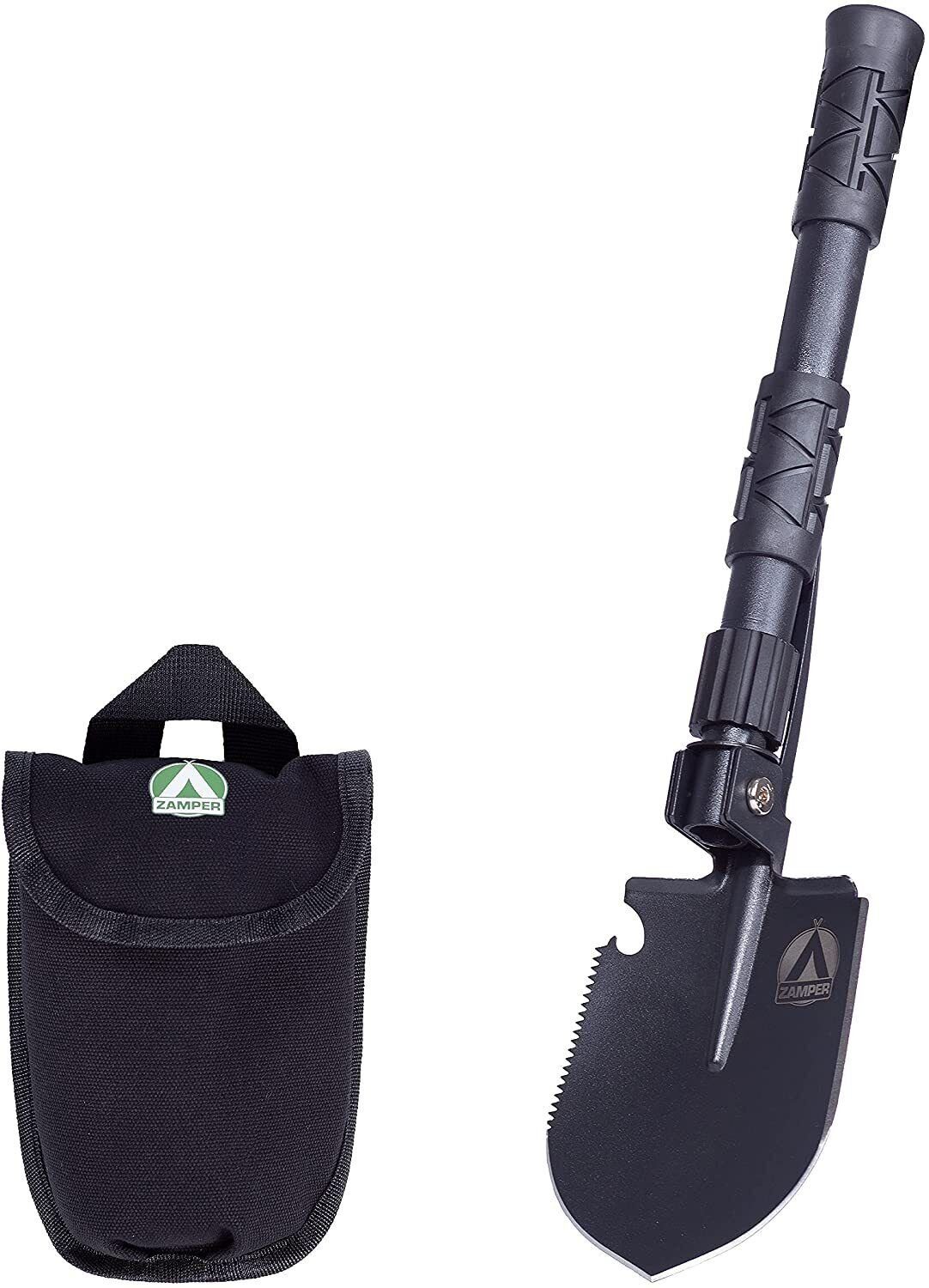 Zamper Spaten Camping & Survival Gadget - Multifunktions Klapp-Spaten mit T günstig online kaufen