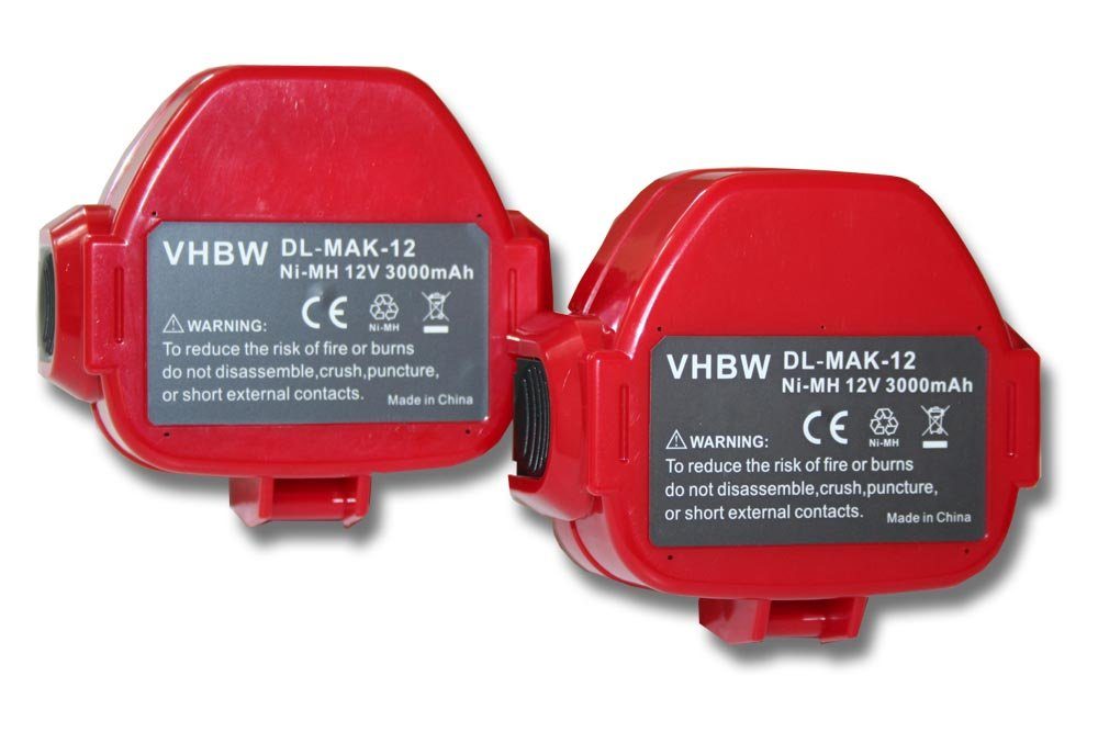 vhbw kompatibel mit Greenlee Gator Pro UAP32GL-11, E12CCX, UAP32GL Akku NiMH 3000 mAh (12 V)