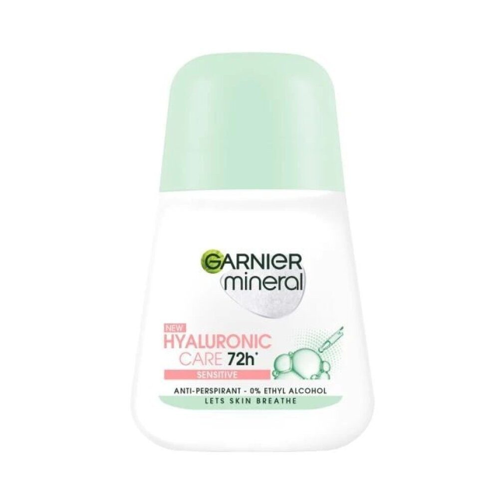 GARNIER Deo-Roller Mineral Roll-on 72H Hyaluronic Care - Sensitive 50ml