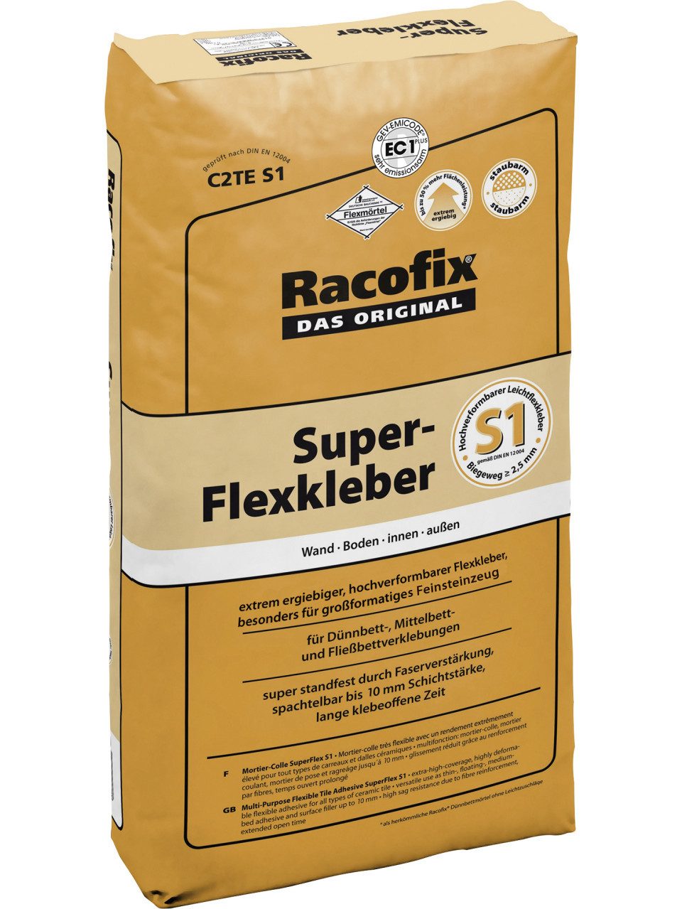 Aco Fliesenaufkleber Racofix Super-Flexkleber S1 15 kg
