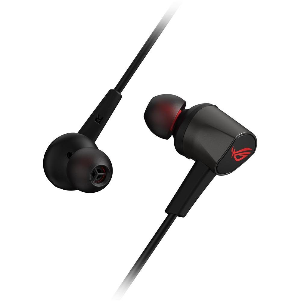 Asus ROG Cetra II Core In-Ear-Kopfhörer (kabelgebunden, 3,5-mm-Stecker, Schwarz) – Bild 2 von 5