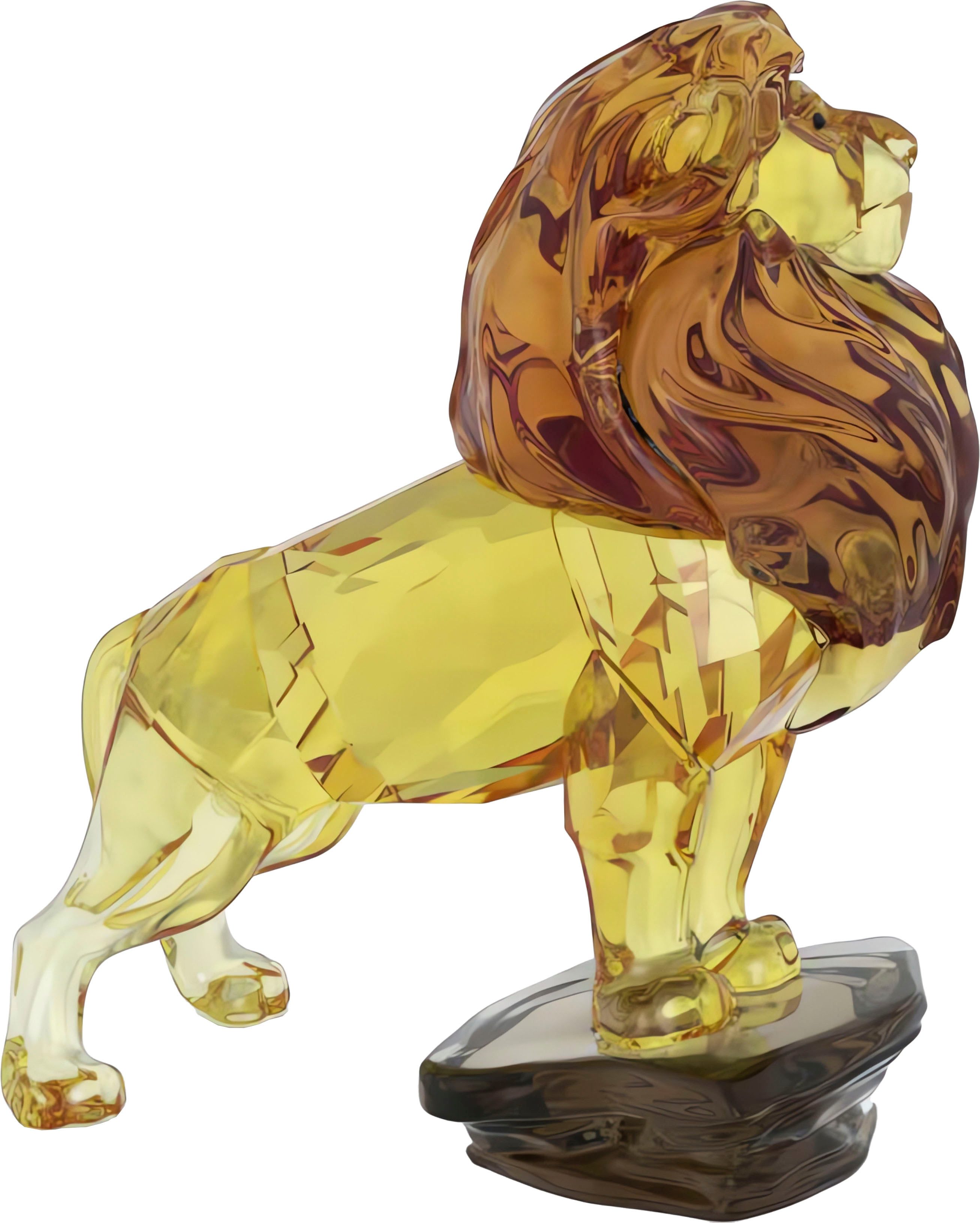 Swarovski Dekofigur Kristallfigur Sammelfigur The Lion King Mufasa (1 St), Swarovski® Kristall