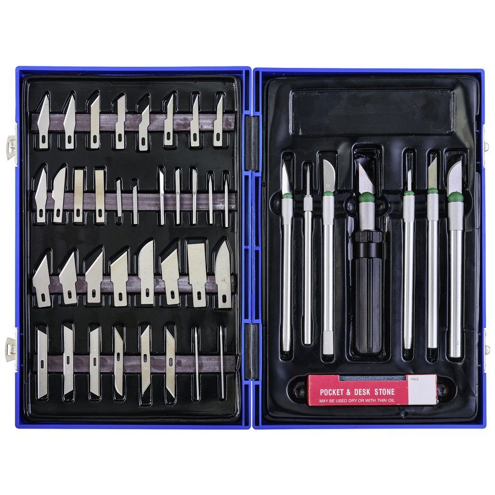 Cuttermesser TO-7692339 Messer-Set 50-teilig Skalpell Schablonenmesser günstig online kaufen