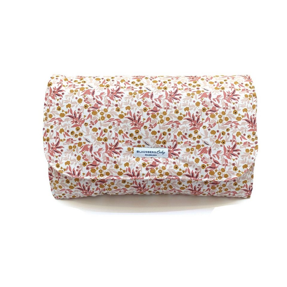 Blausberg Baby Wickeltasche Wickeltasche Windeltasche für unterwegs  Blumenwiese Rosa ABWASCHBAR