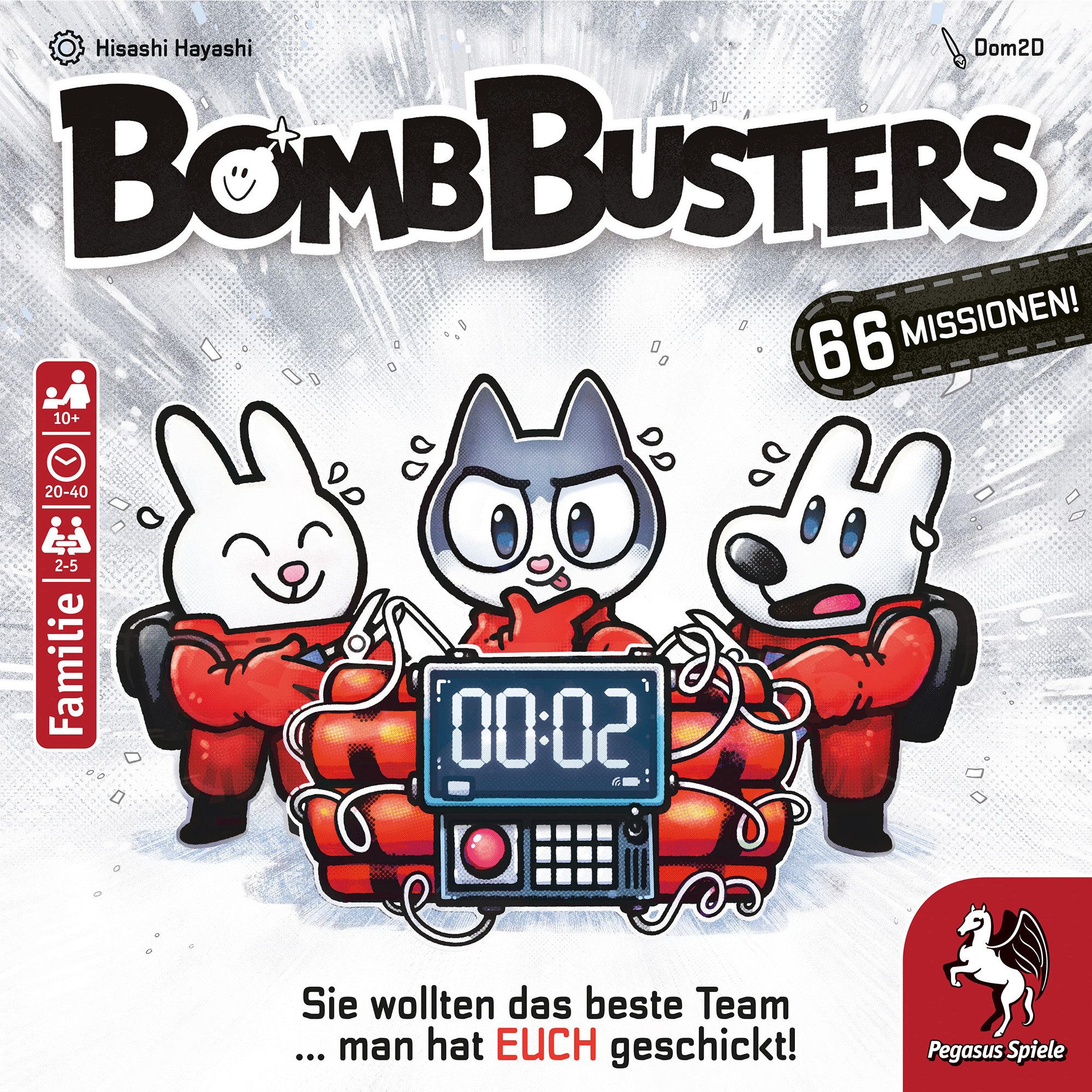 Pegasus Spiel Pegasus Bomb Busters, Brettspiel, (Spiel des