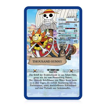 Winning Moves Spiel, Quartett Top Trumps Collectables - One Piece