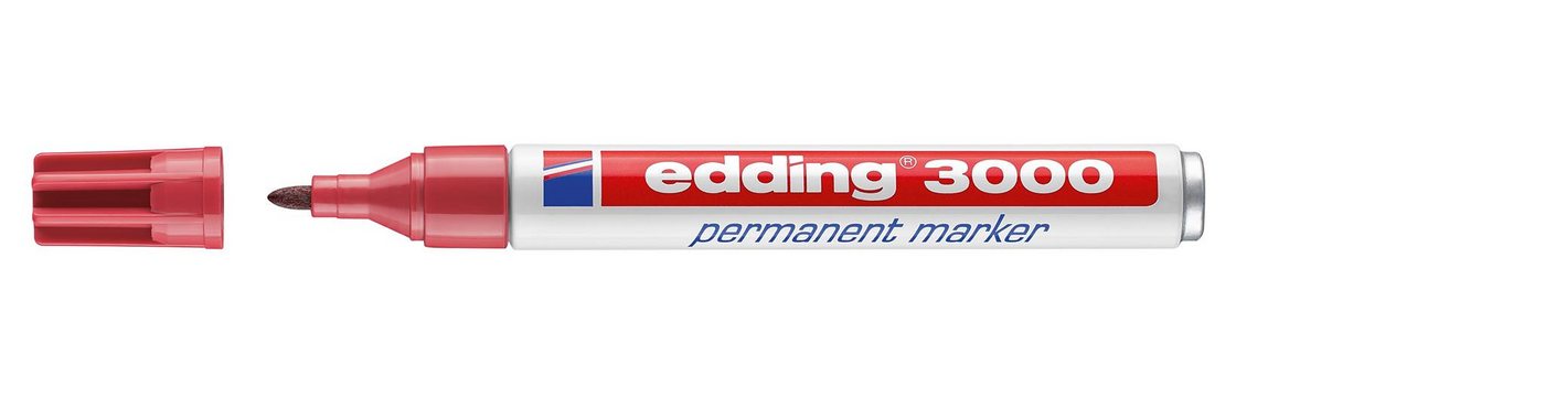 Thumbnail - edding Permanentmarker Edding Permanentmarker 3000 karminrot