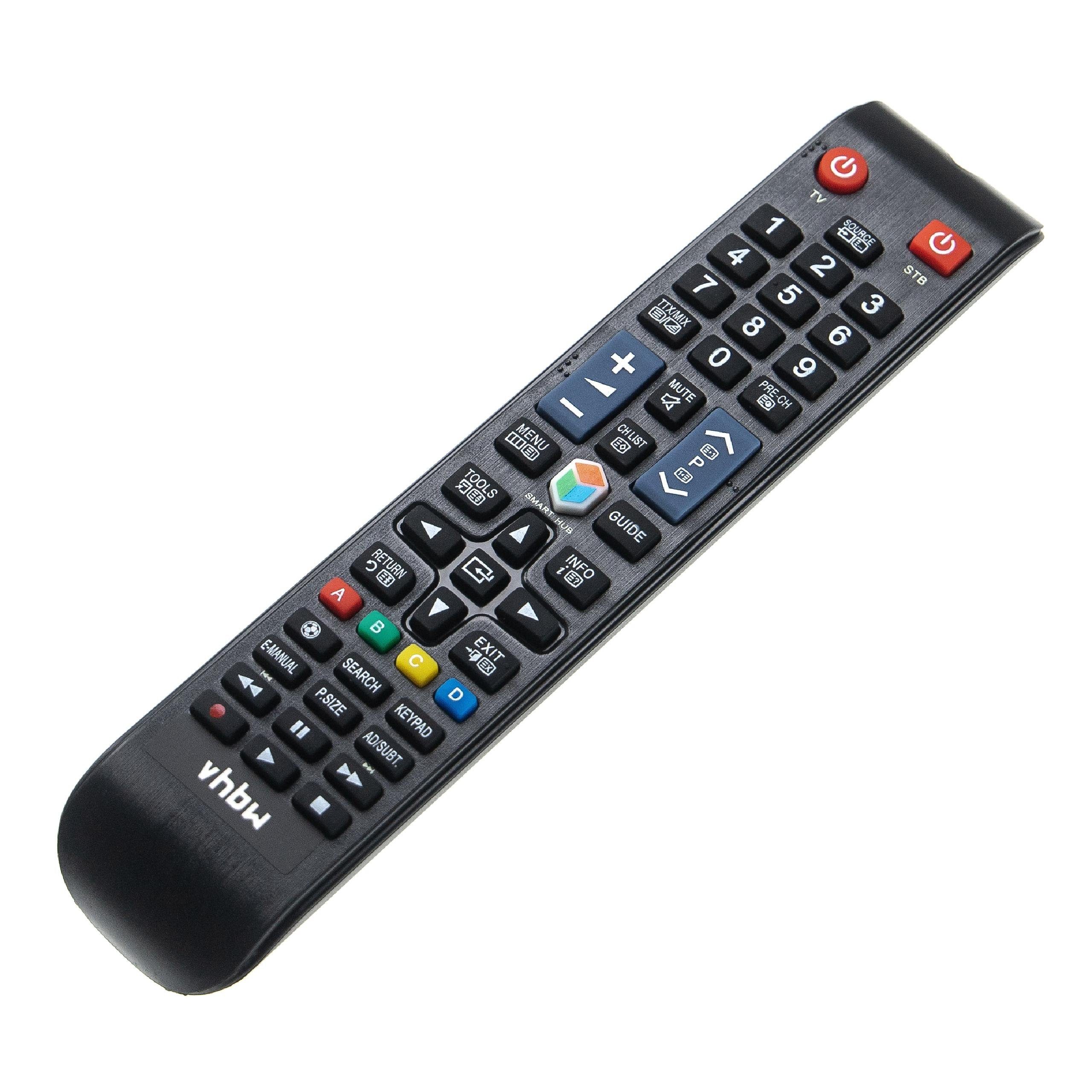 vhbw passend für Samsung UE40H6200, UE40H5373, UE40H5303, UE46H5303, Fernbedienung