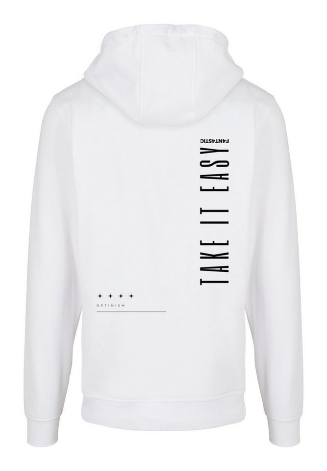 F4NT4STIC Kapuzenpullover Take It Easy HOODIE UNISEX Print