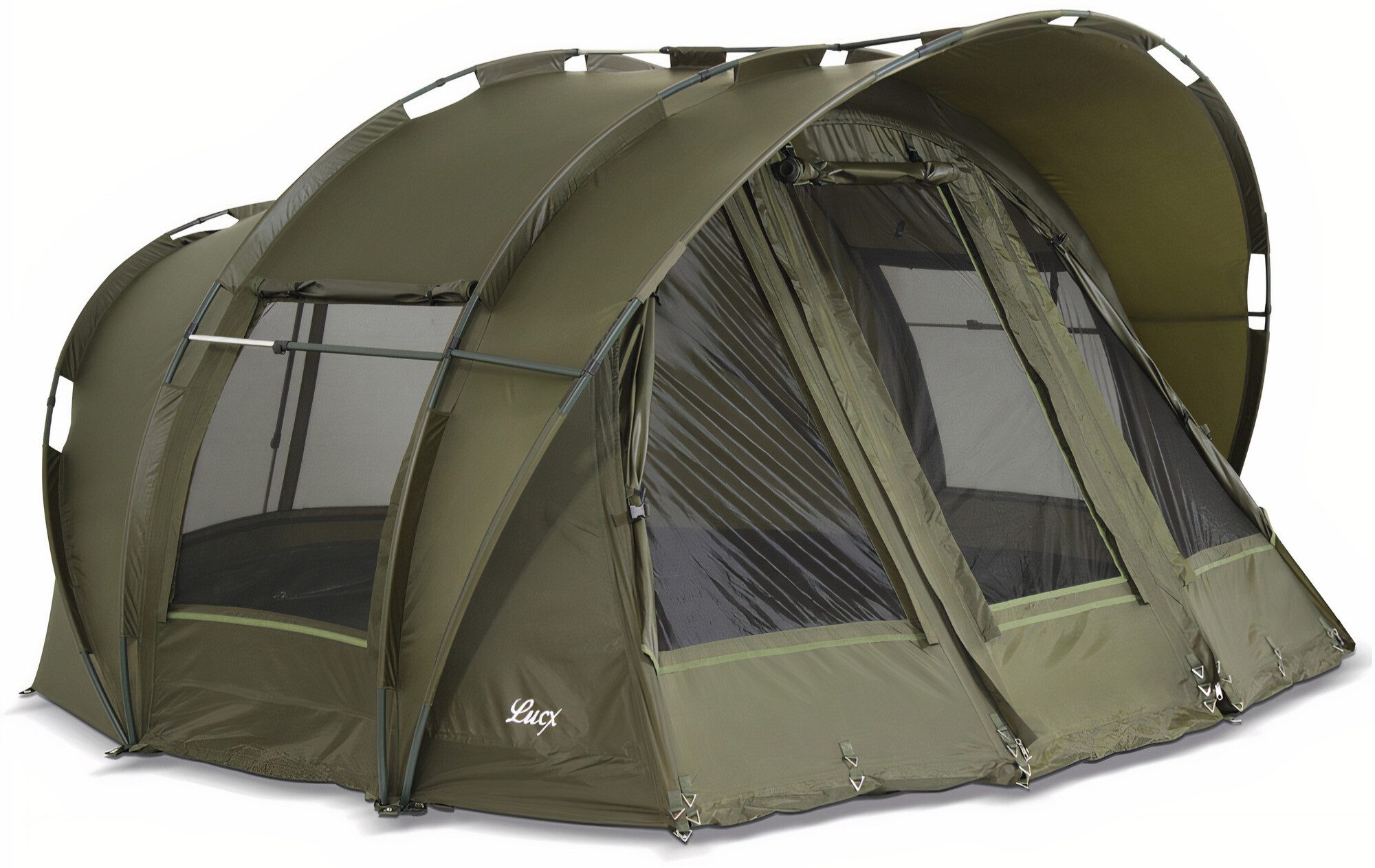 Lucx Angelzelt Leopard Karpfenzelt Bivvy, Personen: 3 (Komplett-Set) günstig online kaufen
