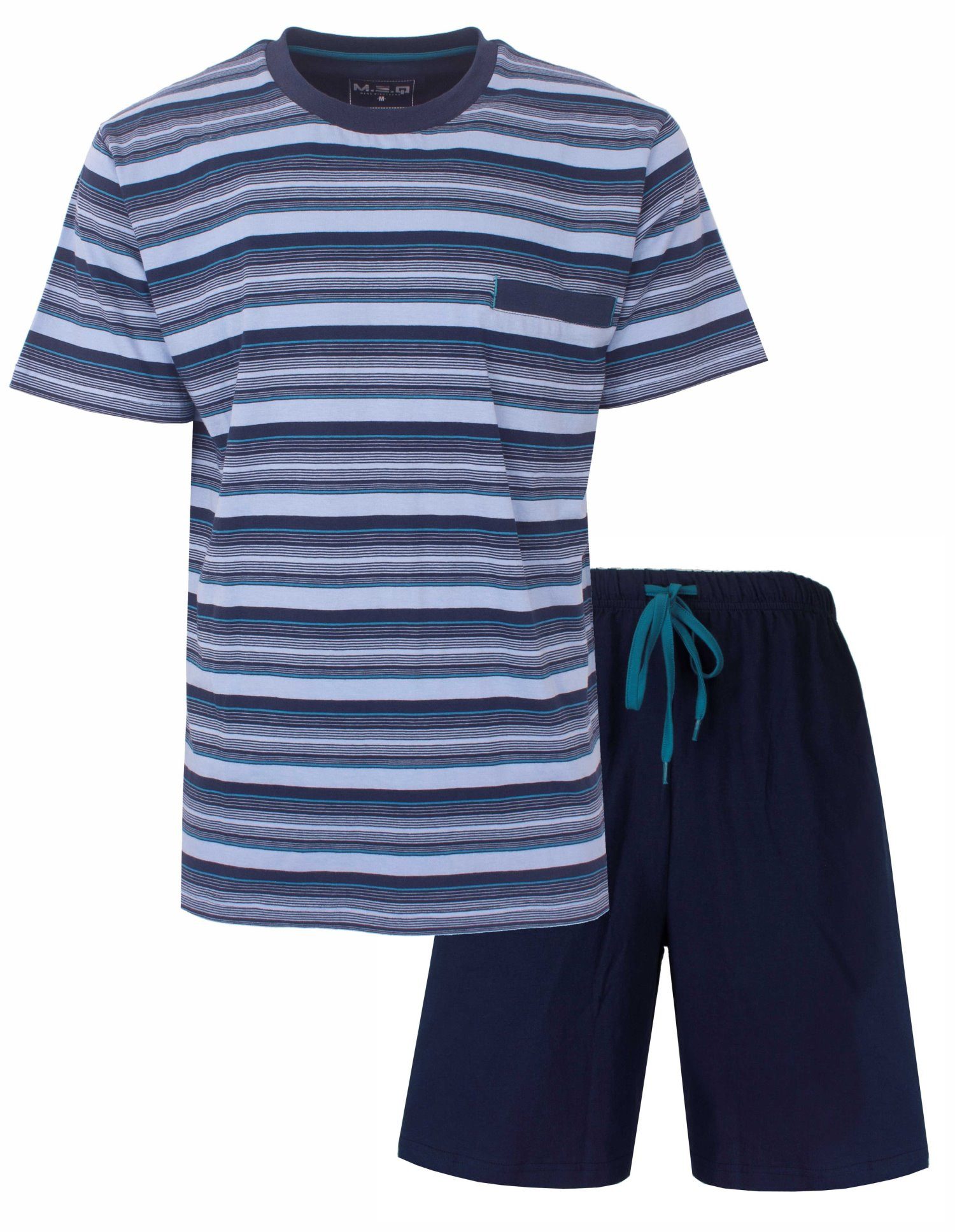 M.E.Q. Shorty Herren Pyjama kurz (2 günstig online kaufen