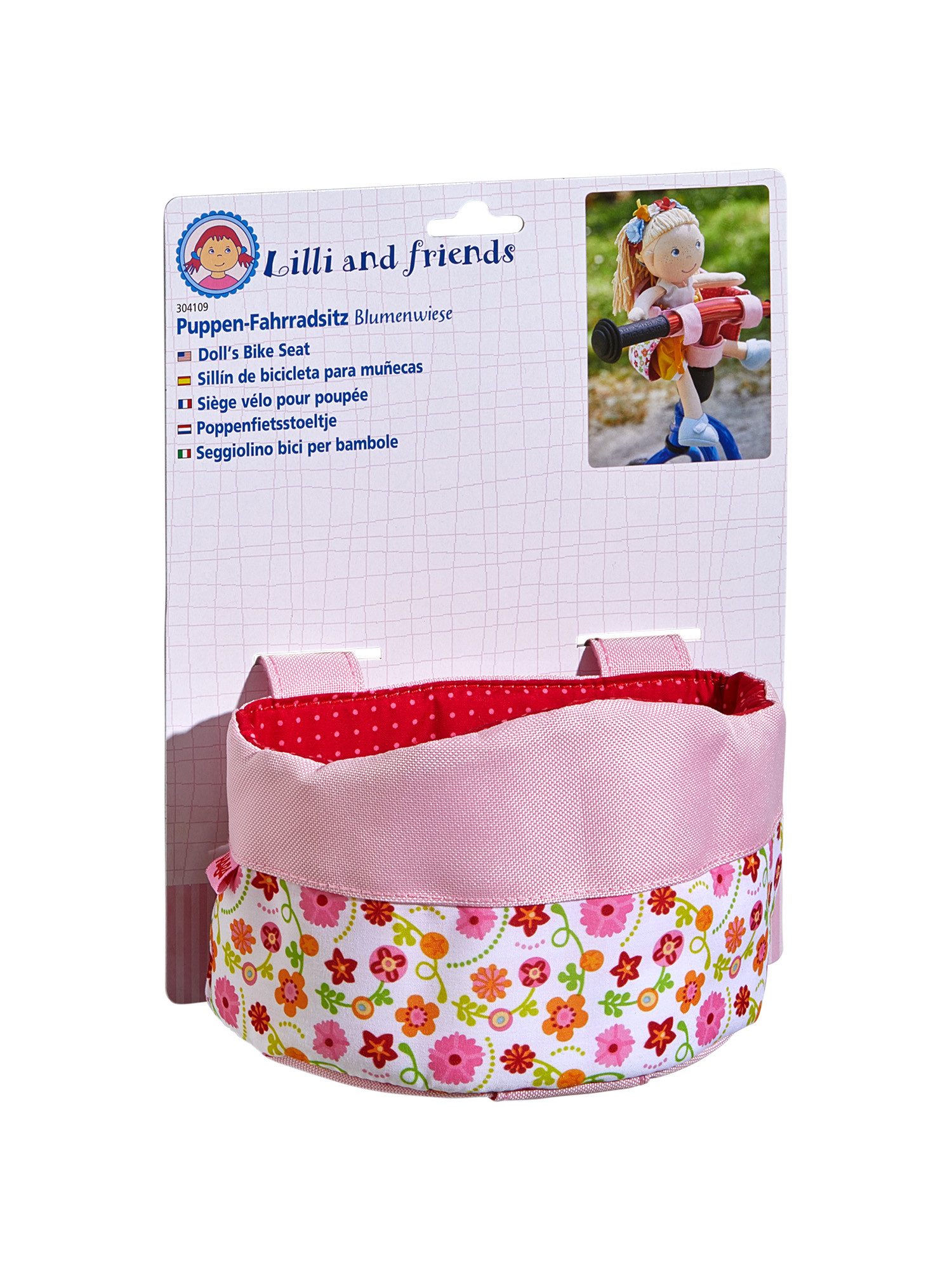 Haba Puppenwagen Puppen-Zubehör, Accessoires für Puppen, für drinnen und draußen