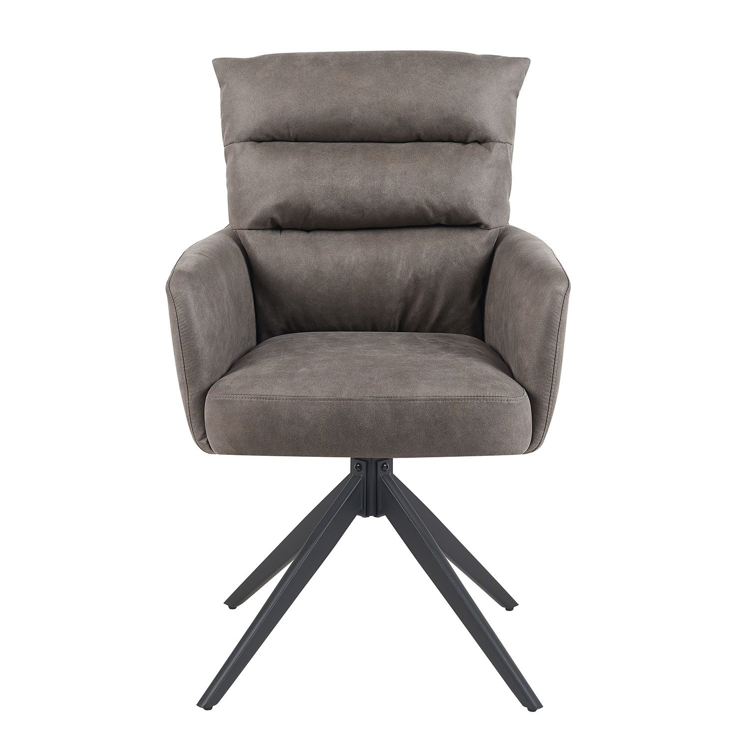 DUBI Möbel Drehstuhl Mika-Alva 2er-Set, Federkern, günstig online kaufen