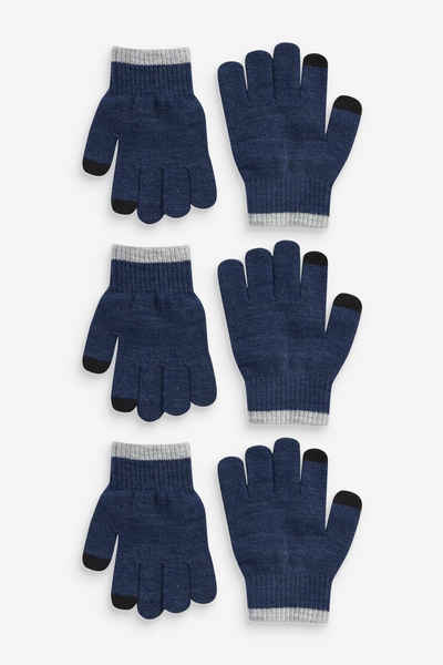 Next Strickhandschuhe Magische Fingerhandschuhe, 3er-Pack