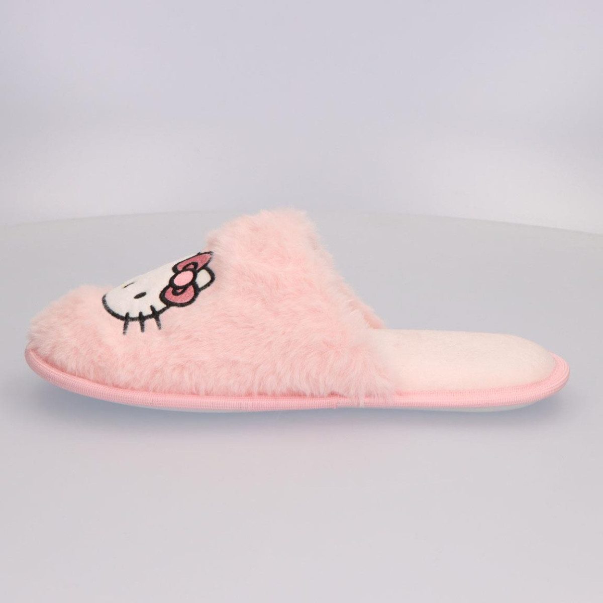 Cerda Hello Kitty Kinder Pantoffeln, gemütliche rutschfest Hausschuh