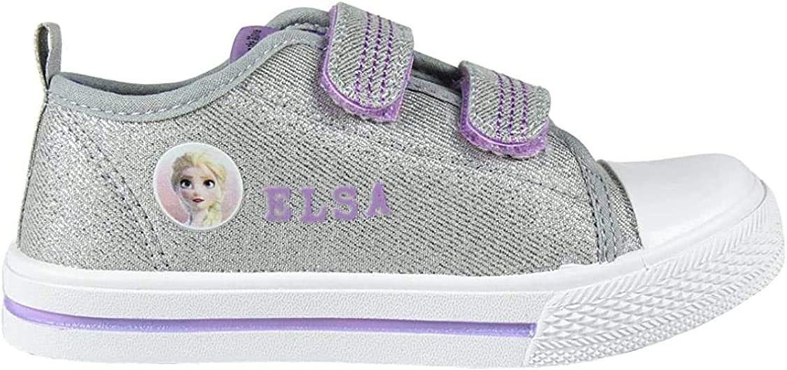 Frozen die Disney Schuhe Kinderschuhe Mädchen Eiskönigin Silber Klettschuh Frozen