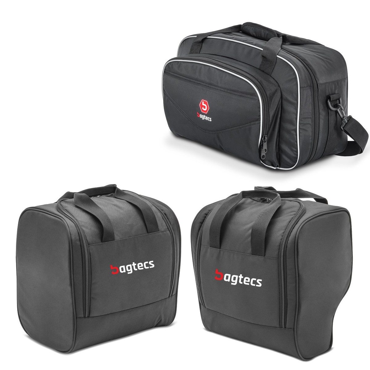 Bagtecs Reisetasche Innentaschen für original Kofferset + Topcase für KTM 1290 Super Adven