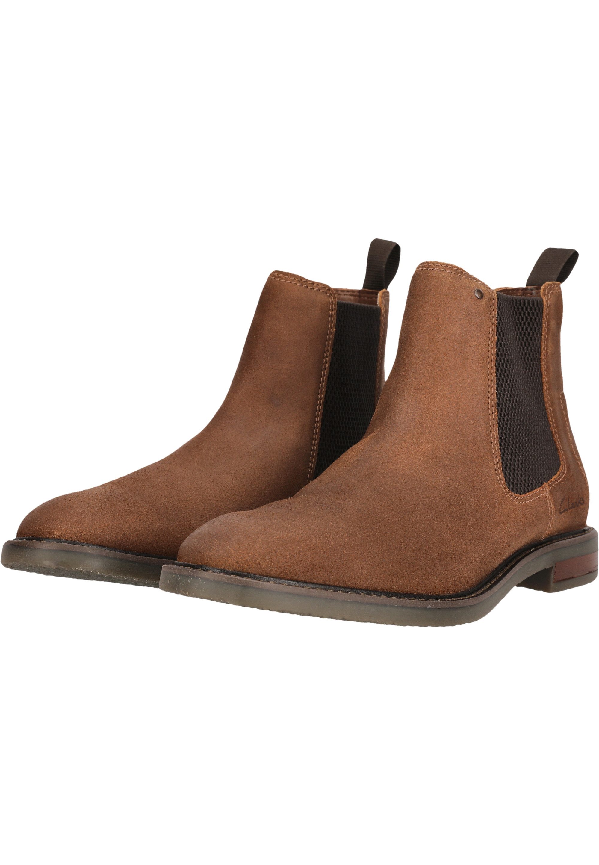 Clarks Jaxen Easy Stiefel mit smartem elastischem Einstieg