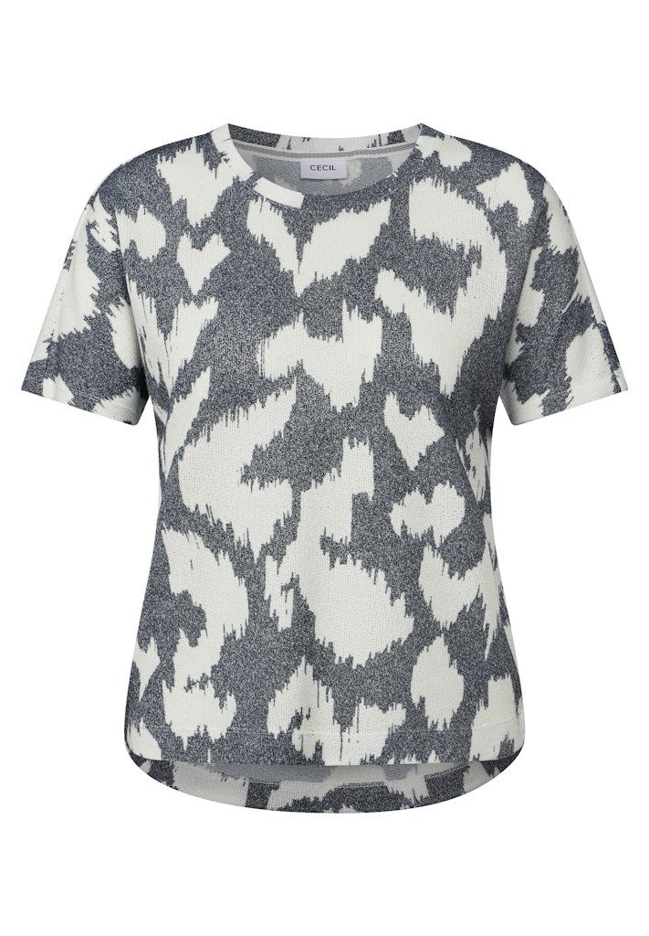 CECIL T-Shirt Big AOP Crepe T-Shirt günstig online kaufen