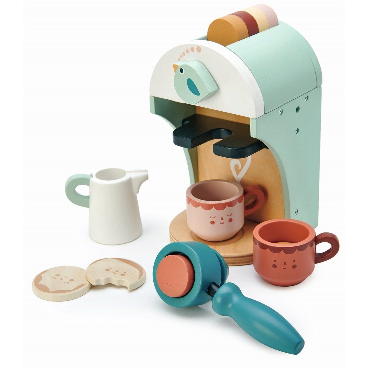 Tender Leaf Toys Kinder-Kaffeemaschine Babyccino Maschine Rollenspiel ...