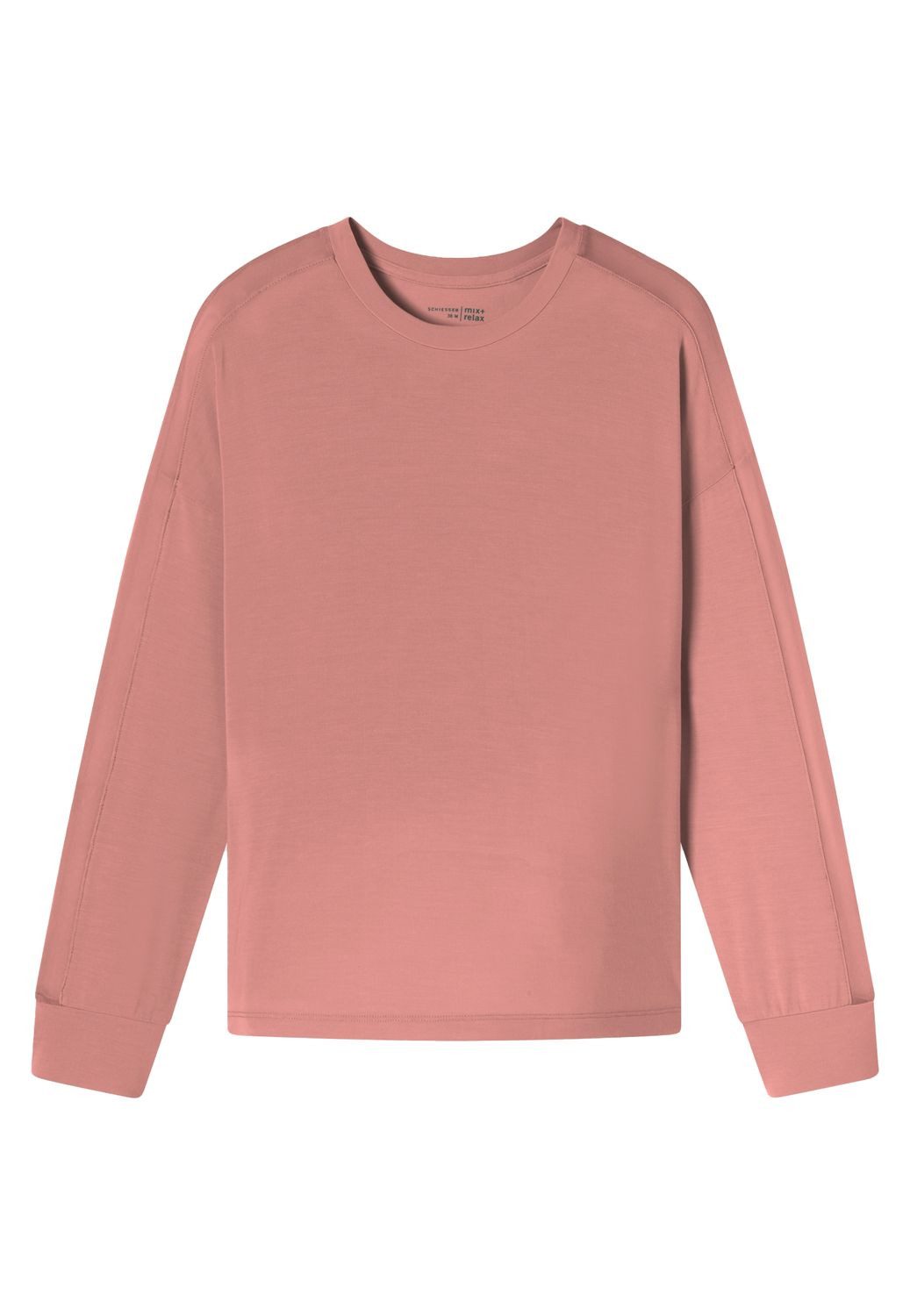 Schiesser Longsleeve Mix+Relax Rundhals, langarm, Mesh-Einsätze, Modal