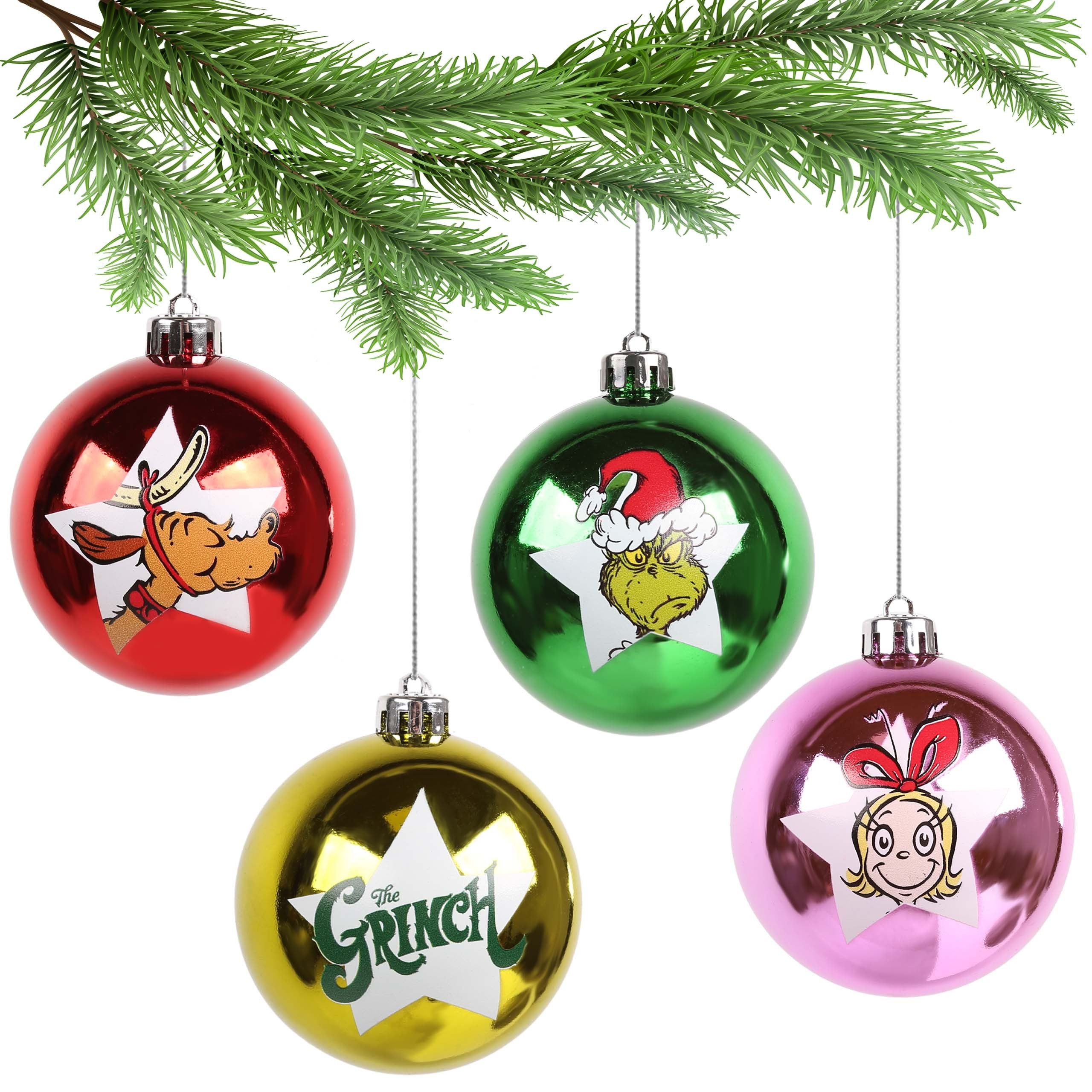 Sarcia.eu Weihnachtsbaumkugel The Grinch Christbaumkugelset, Kunststoff, günstig online kaufen