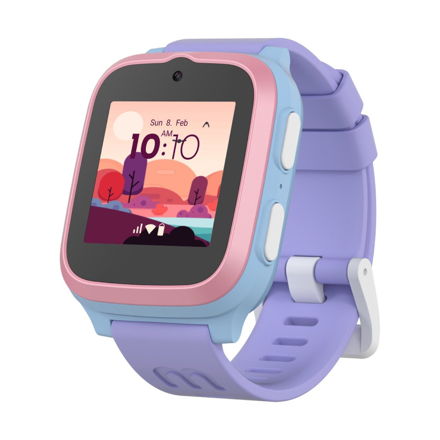 myFirst Fone S3 Kinder Kids Smartwatch Wasserfest Smartwatch (1.4 Zoll) Set, Komplett-Set, Kinderuhr mit SIM Telefon Uhr Kamera MP3 Player GPS Fitness Tracker
