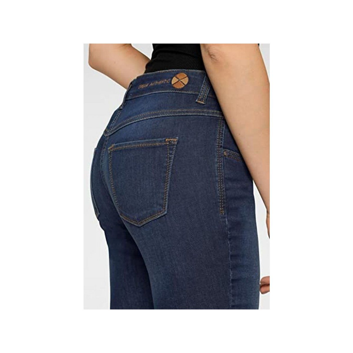 5-Pocket-Jeans (1-tlg) blau MAC