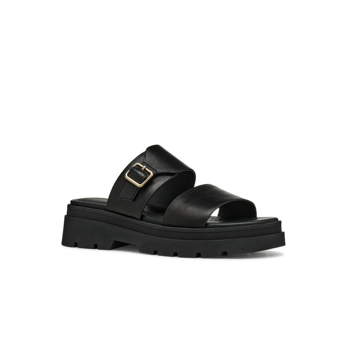 Geox GEOX D ADACTER S, Sandaletten, Schwarz, Damen Sandalette