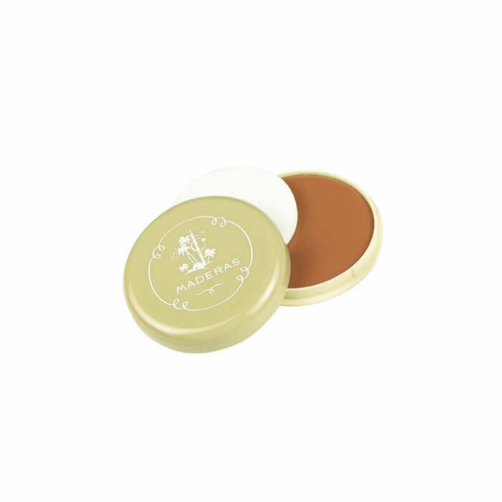 Maderas Make-up-Pulver – Mittelhoher Hautton, 15 G, Mit Quaste, Für Natürlichen Look