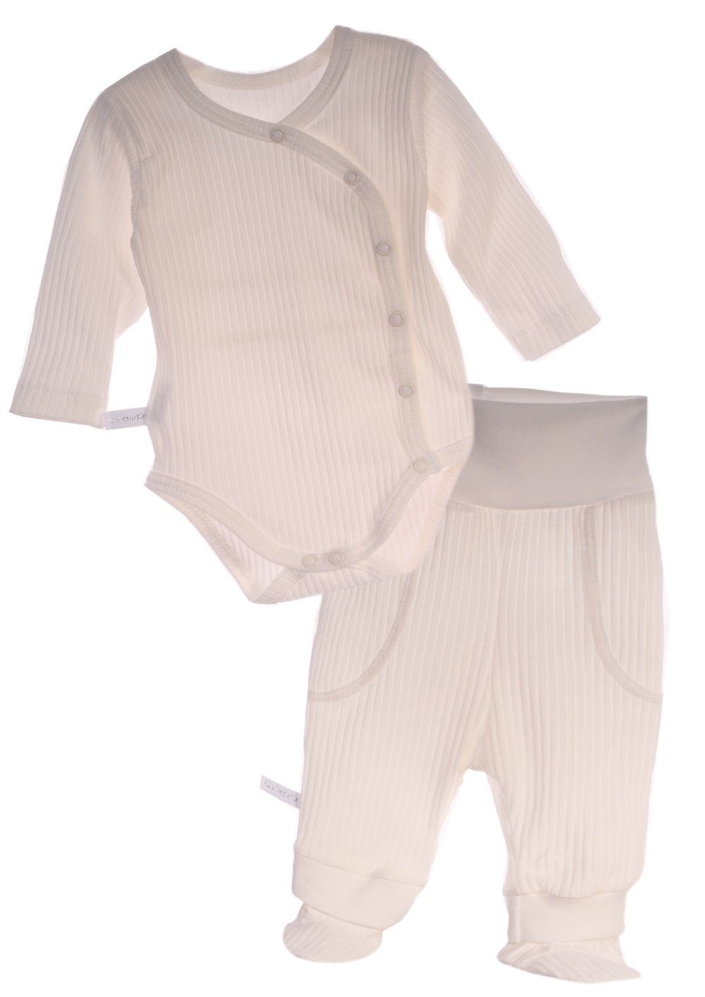 La Bortini Body & Hose Baby Anzug Wickelbody Hose 44 50 56 62 68 74 80 Body