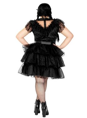 Leg Avenue Kostüm Rebel Gothic Girl Kostüm, Aufregendes Gothic Kostüm für Halloween und Karneval