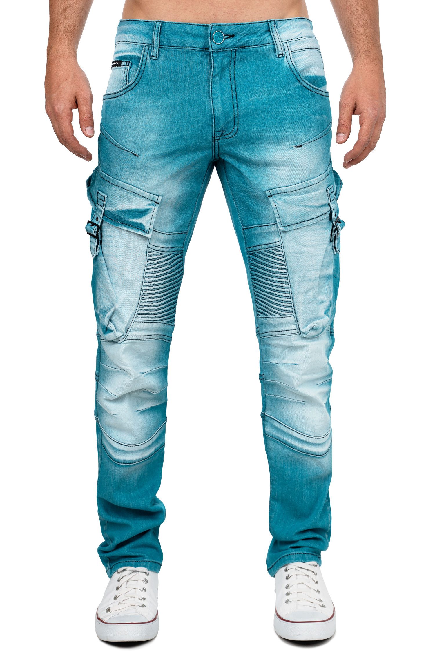 Cipo & Baxx Bikerjeans Herren regular günstig online kaufen