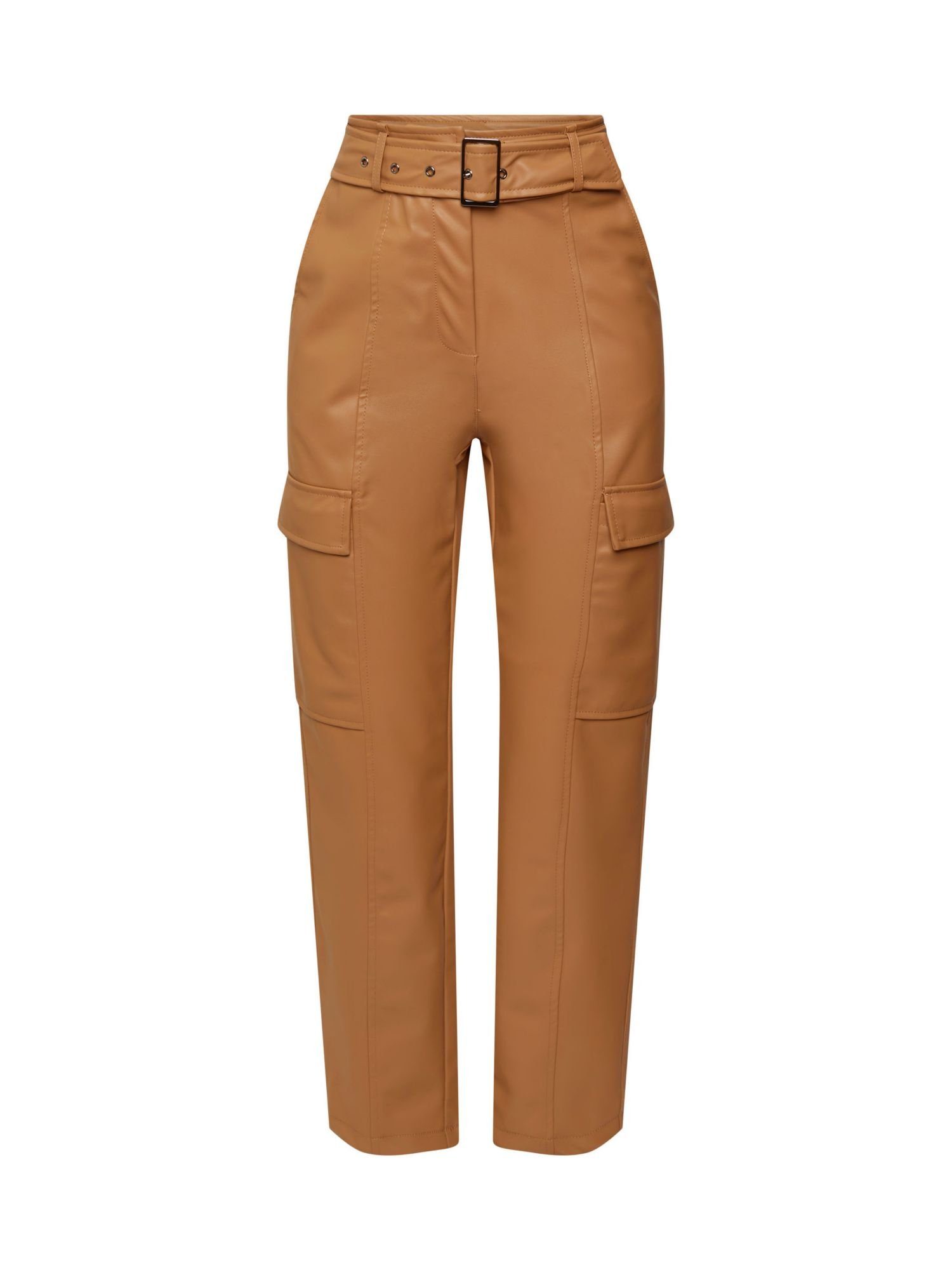 Gürtel mit Lederoptik Collection Lederimitathose in CARAMEL Esprit Hose