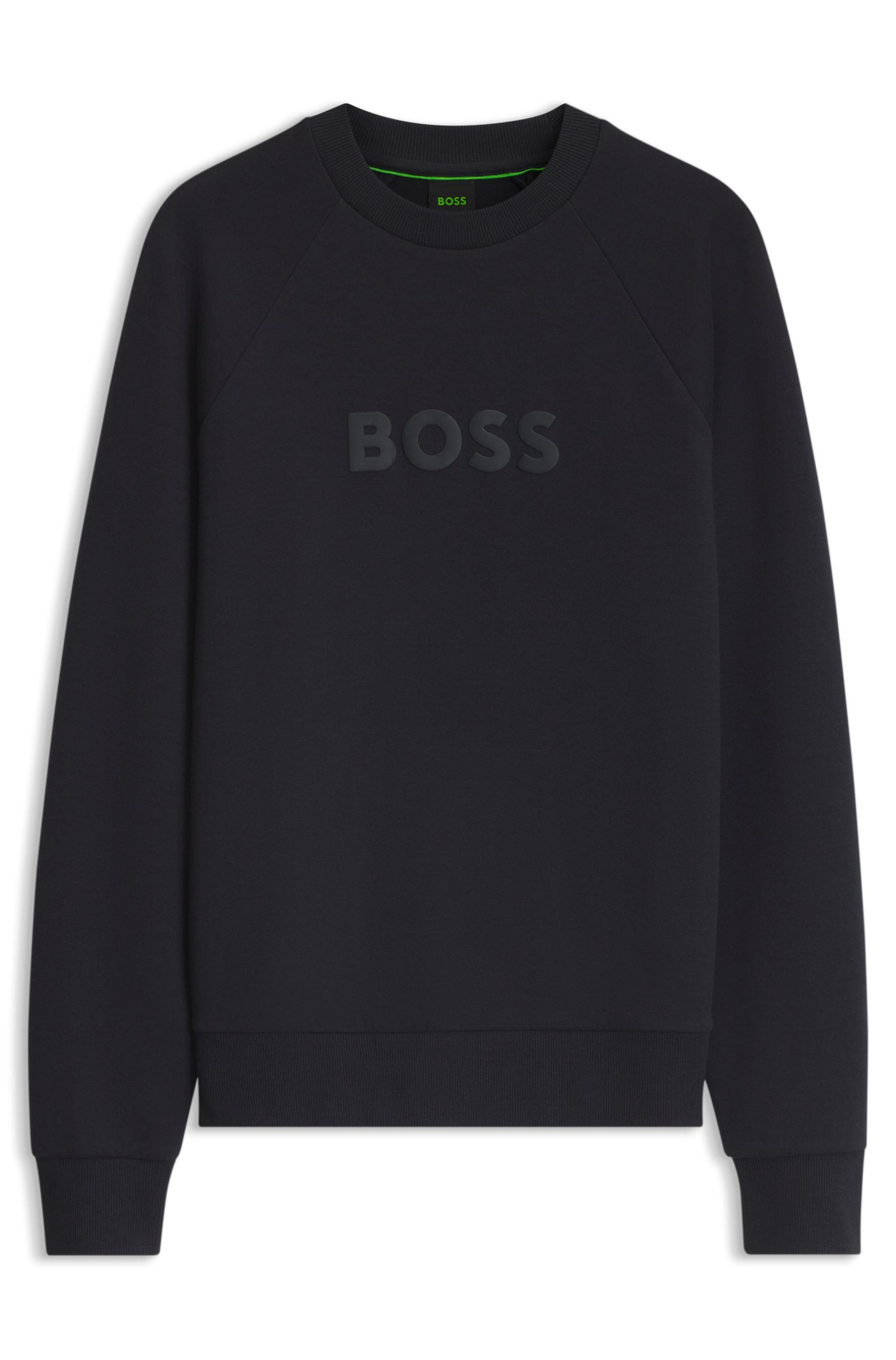 BOSS GREEN Sweatshirt Salbo Rundhalsausschnitt, Regular Fit, tonaler Druck