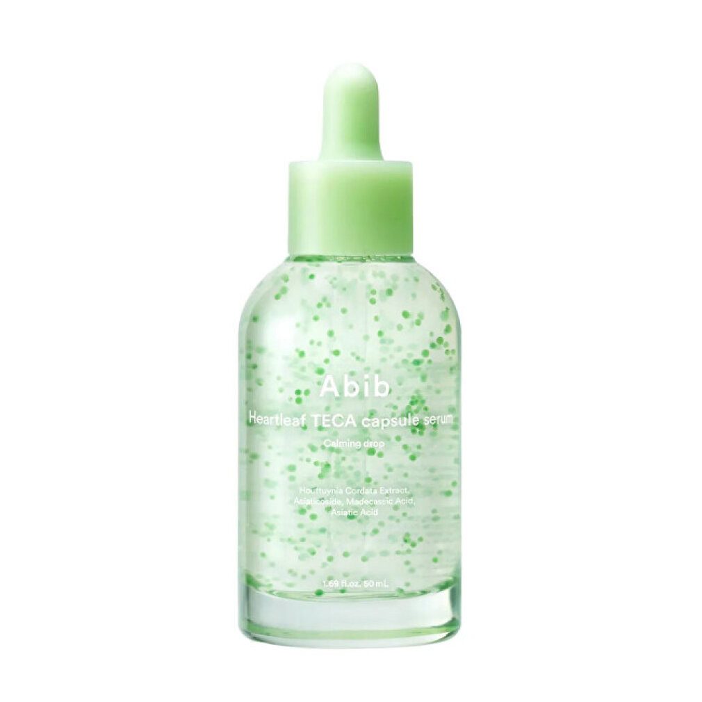 Abib Gesichtspflege Heartleaf TECA Capsule Serum, beruhigender Tropfen, 50 ml