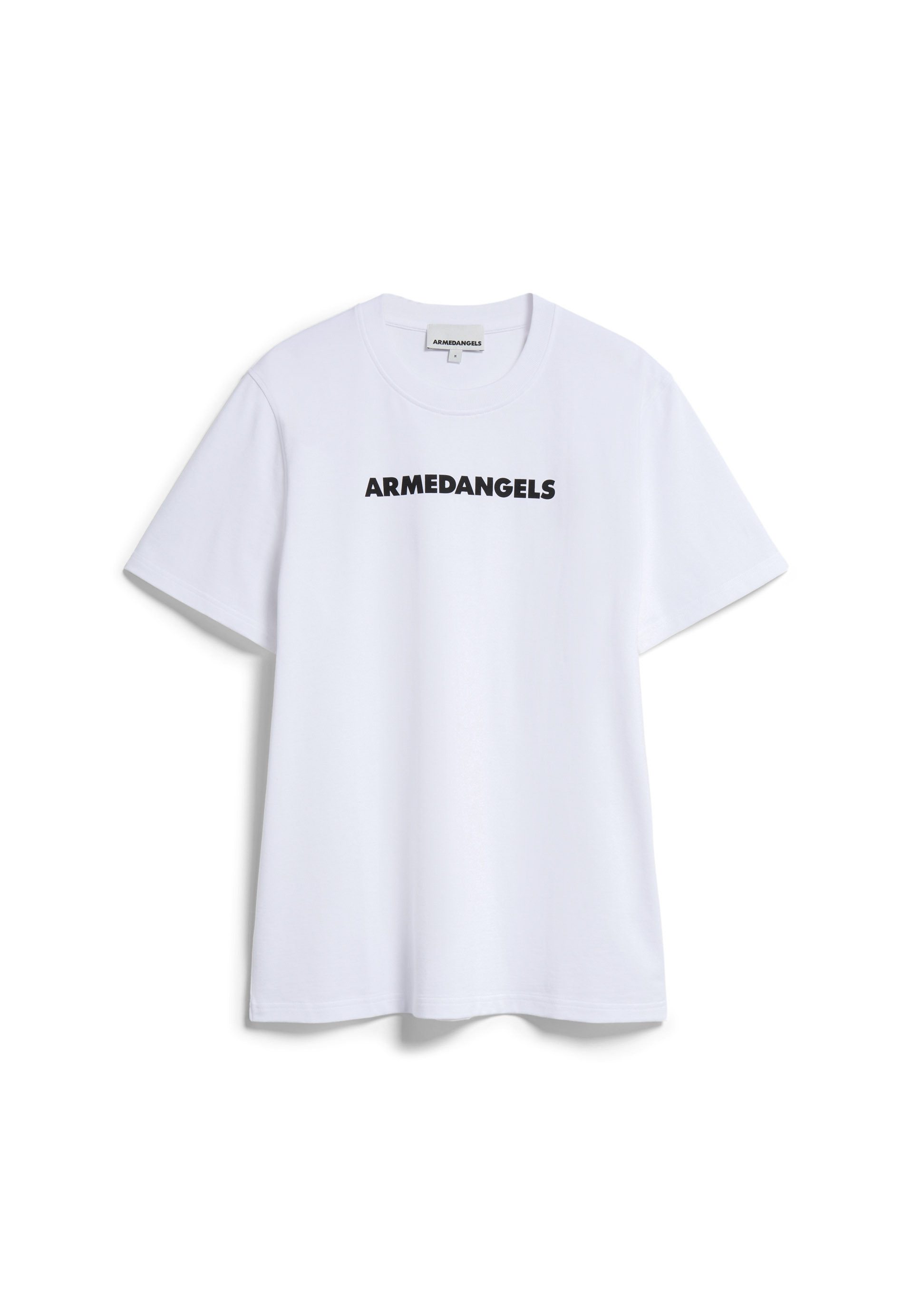 Armedangels Print-Shirt TAALU WORDMARK Relaxed Fit