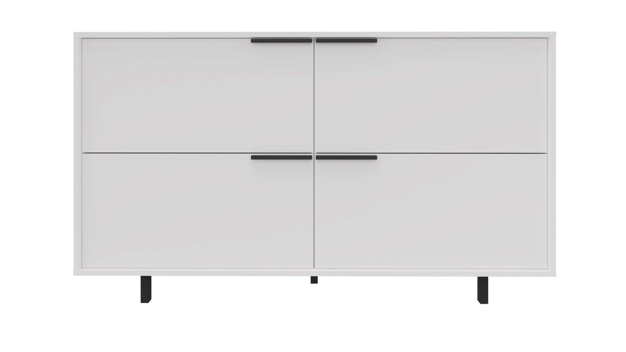OTTO home Sideboard Dinant, Kommode, mit 4 Klappen, Breite 150 cm
