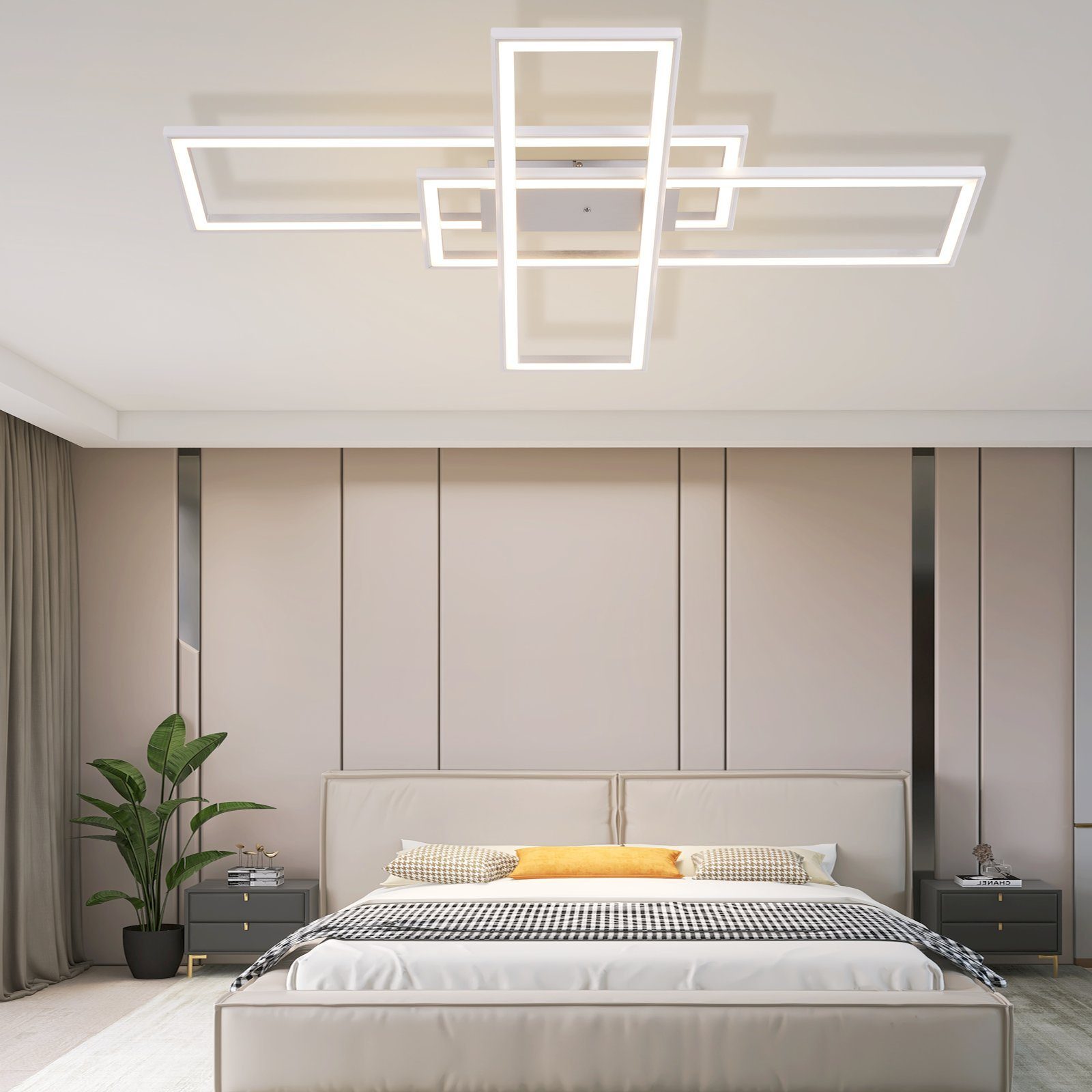 ZMH LED Deckenleuchte Dimmbar mit Fernbedienung günstig online kaufen