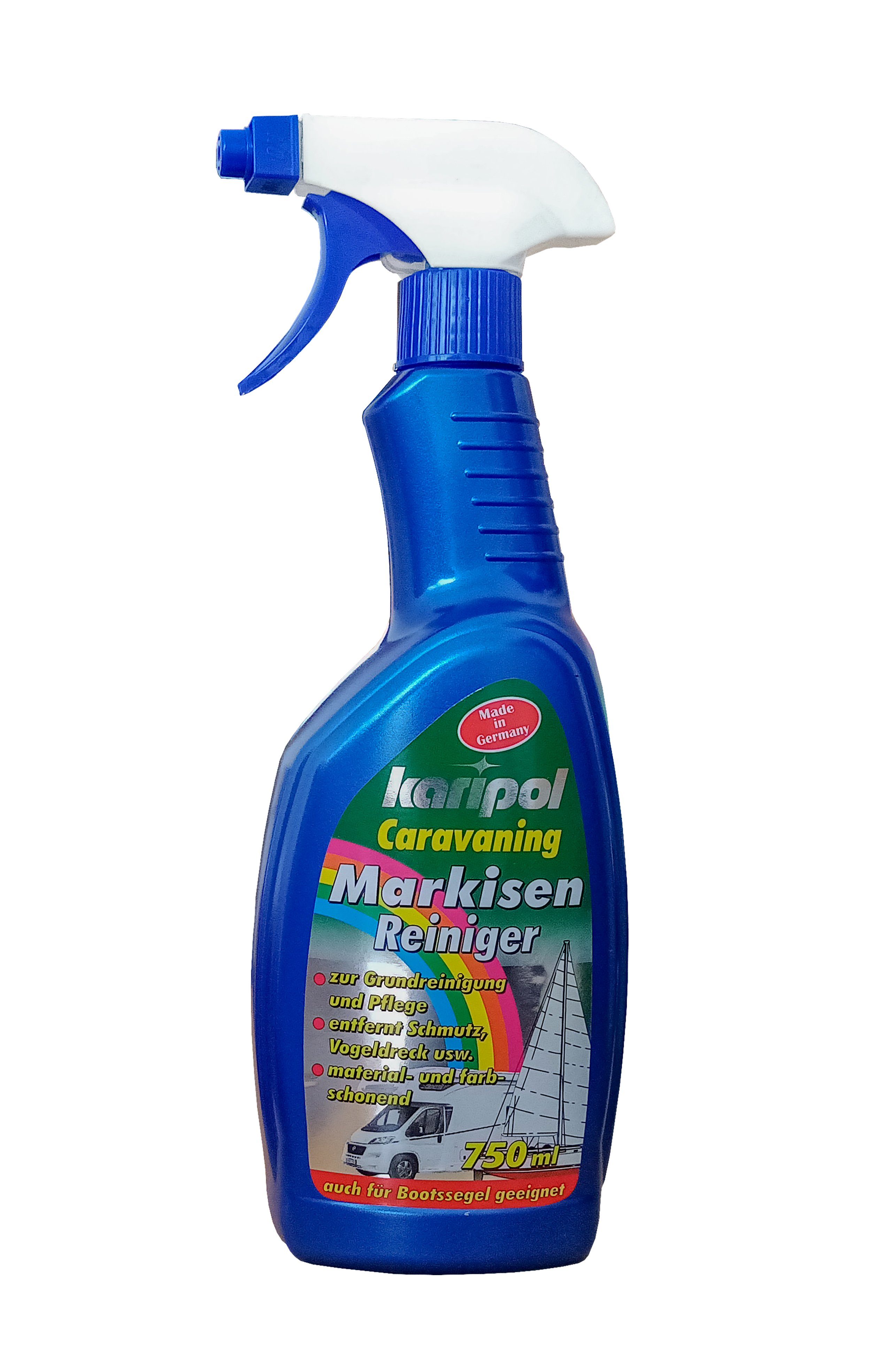 KARIPOL MARKISEN-REINIGER 750ml mit Orangenduft Pumpspray Markisenreiniger 61 Markisenreiniger (Camping Wohnmobil Wohnwagen Segel Zelt)