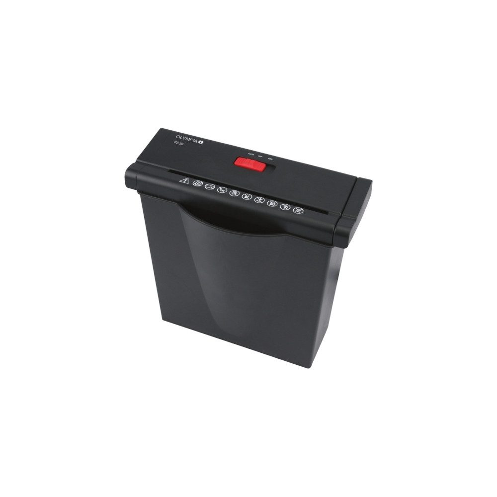 Olympia Aktenvernichter Olympia PS 36 Schwarz Aktenvernichter für Bürogeräte.