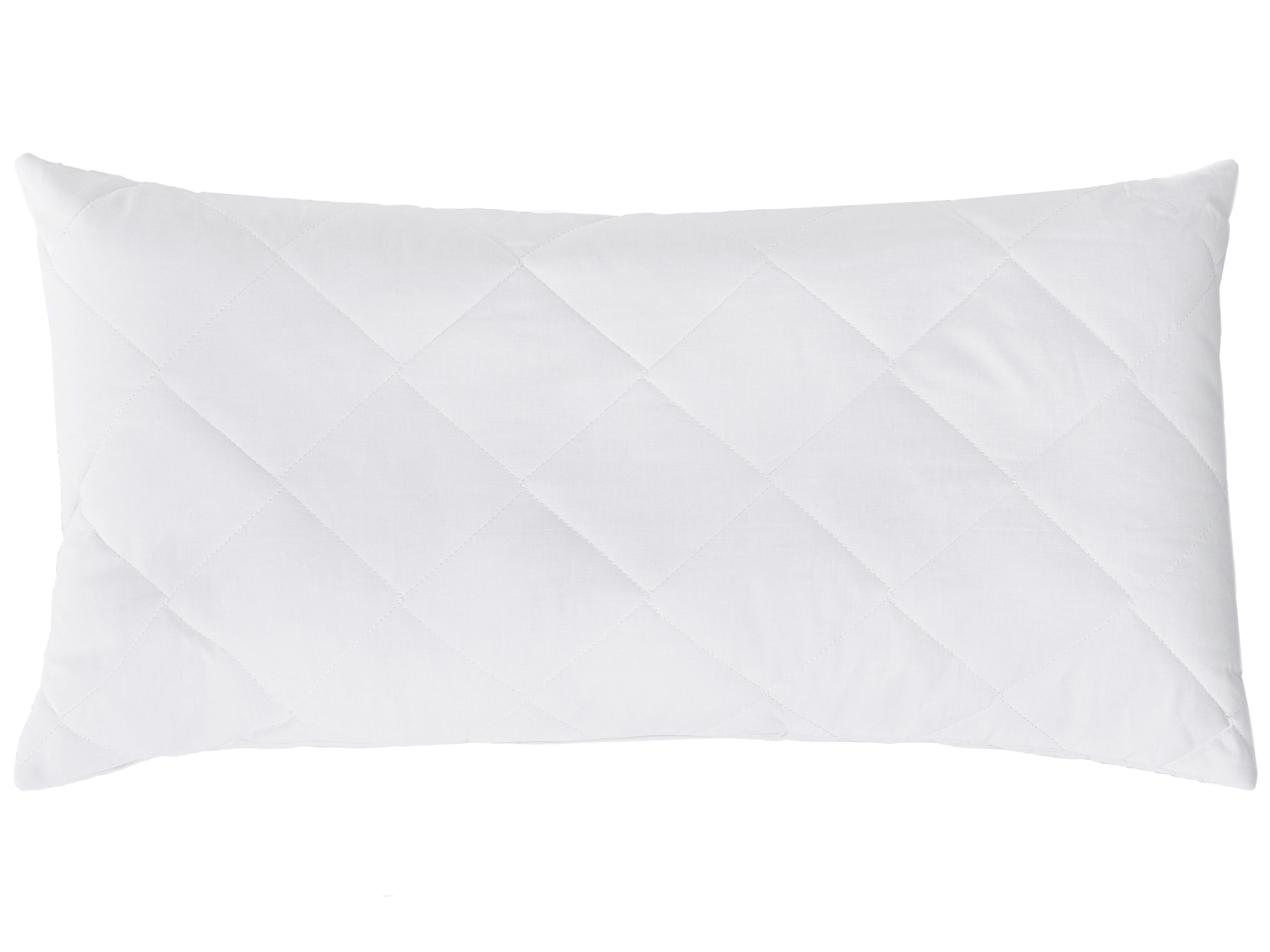 ZOLLNER Kopfkissen, Füllung: 100% Polyester, Seitenschläfer, Rückenschläfer, Bauchschläfer, 40 x 80 cm, 50% Polyester, 50% Baumwolle, vom Hotelwäschespezialisten