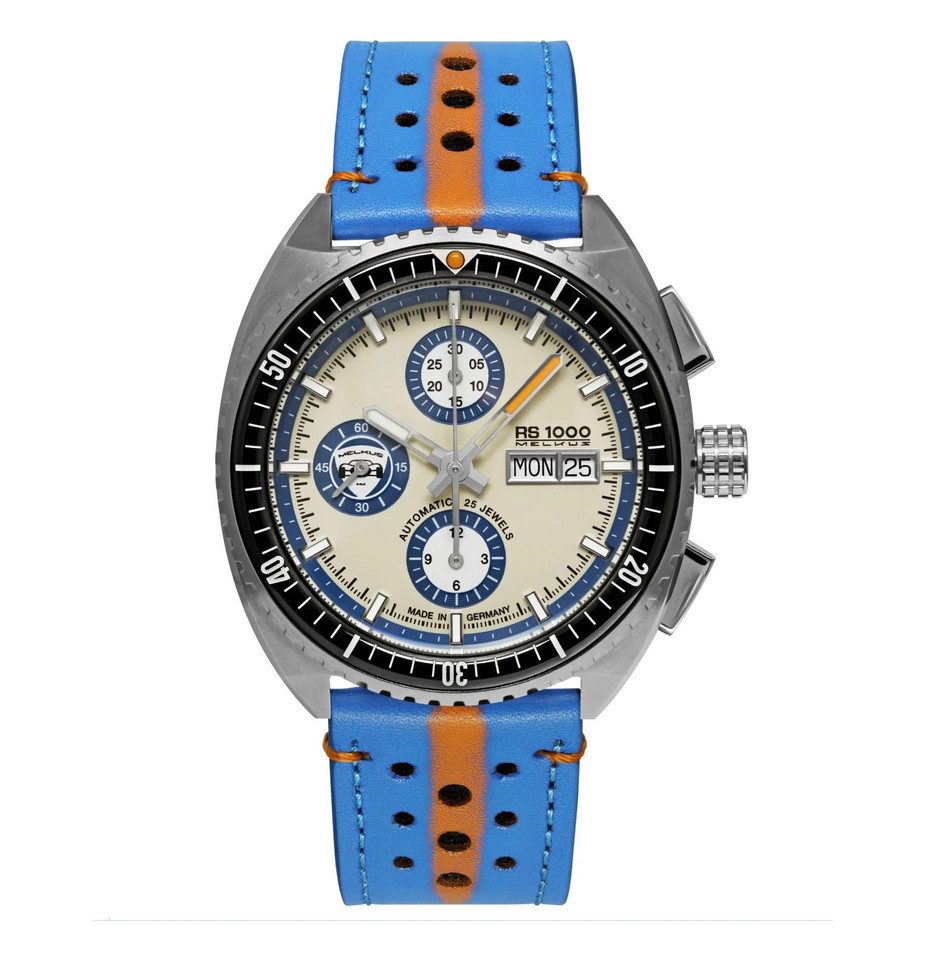 UMF Ruhla Automatikuhr Automatik-Chronograph UMF Ruhla Limited Edition Melkus RS 1000, Limitiert, nur 50 Exemplare