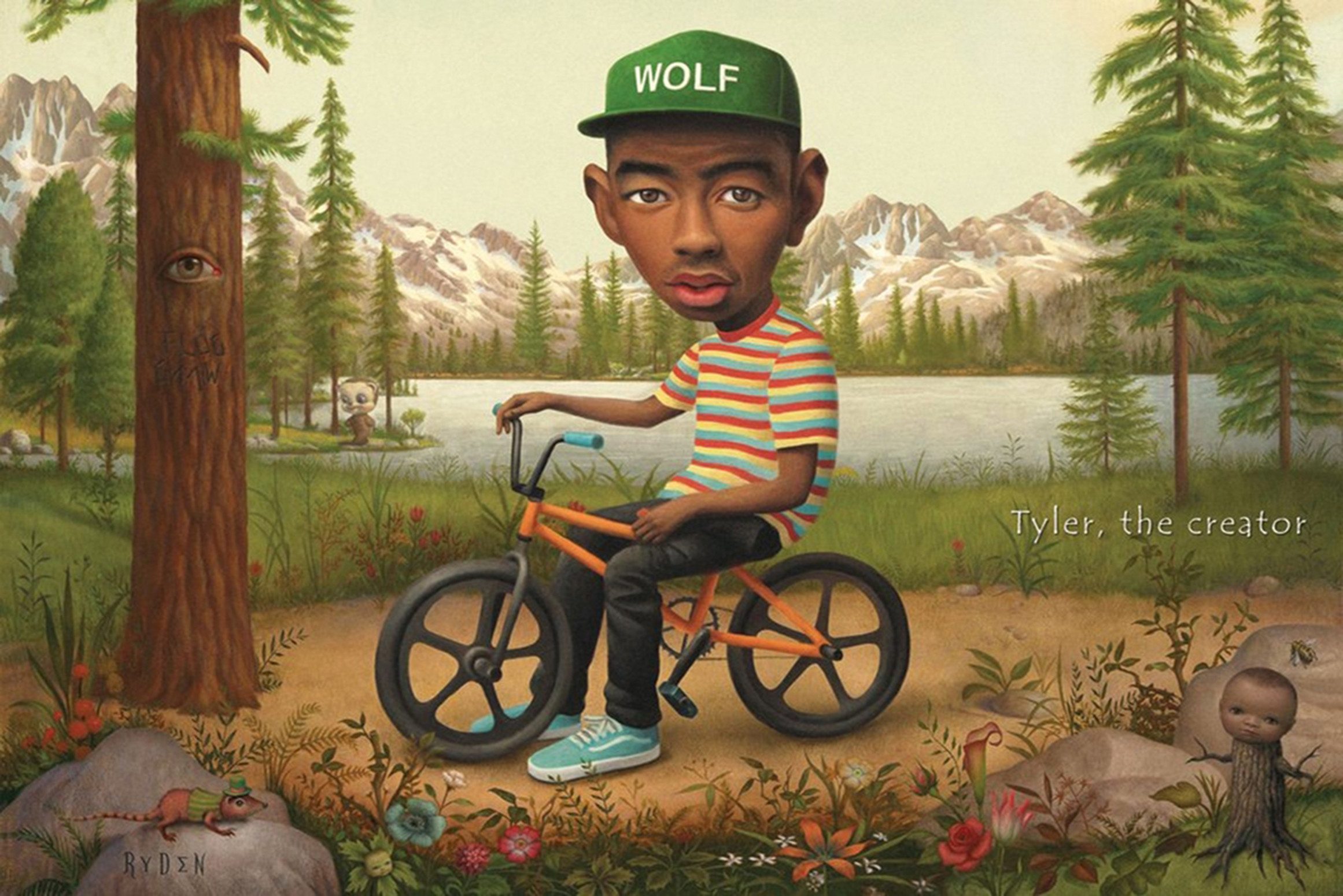 Close Up Poster Tyler, The Creator Poster Wolf 91,5 x 61 cm
