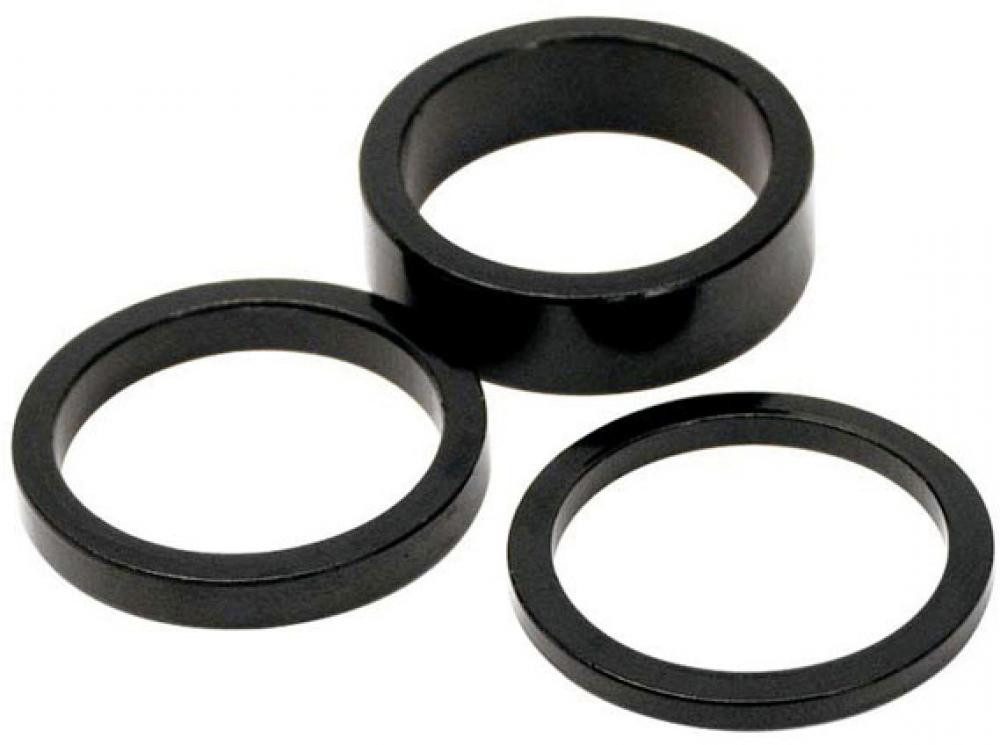 LONGUS Fahrrad-Kugellager Longus Spacer 10 mm 10 - präziser Längenausgleich für 1 1/8" Gabelscha