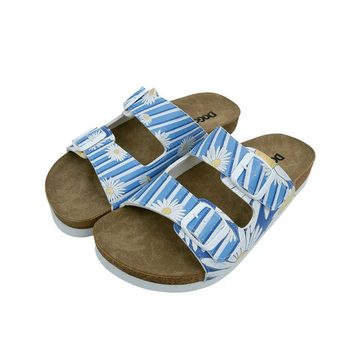 DOGO Daisy Stripes Pantolette Vegan