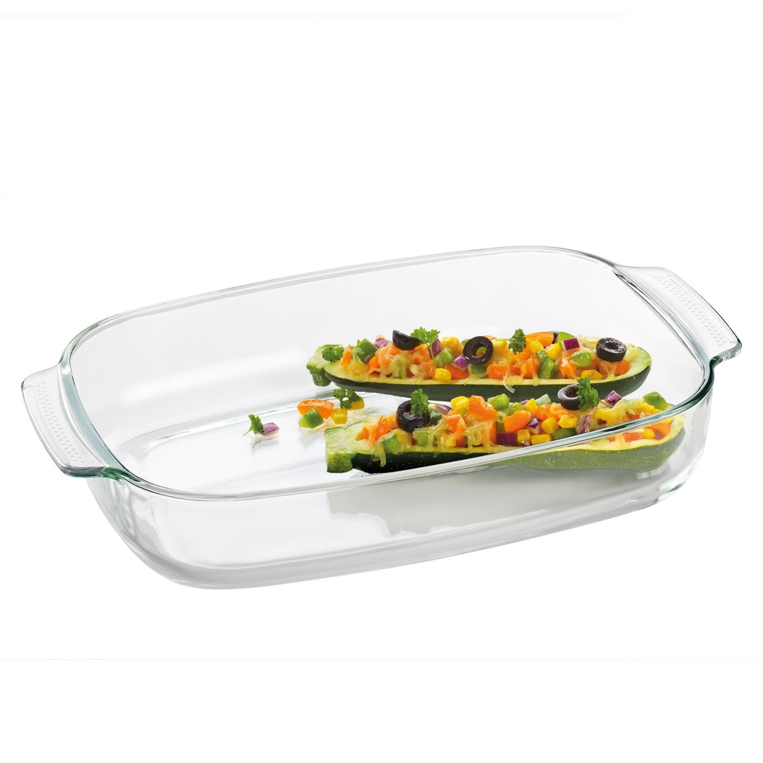 Küchenprofi Auflaufform Elsass Rechteckig 38 cm, Glas